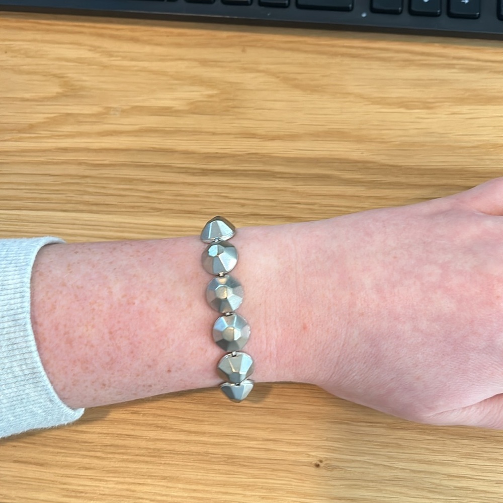 Kendra Scott Silver Stud Bracelet